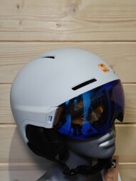 PRILBA SINNER MONTBLANC VISOR MATTE WHITE 55-58CM